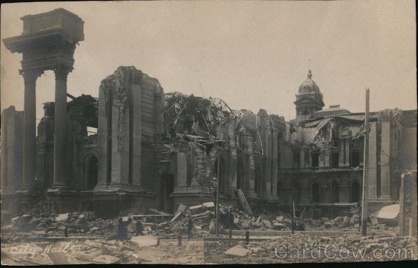 Earthquake Ruins San Francisco California