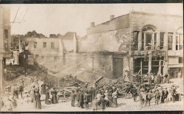 The Aftermath of Earthquake and Fire San Francisco California