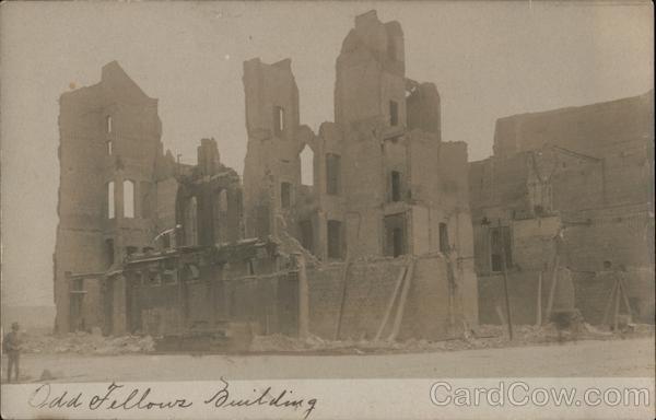 Old Fellows Building Earthquake San Francisco California