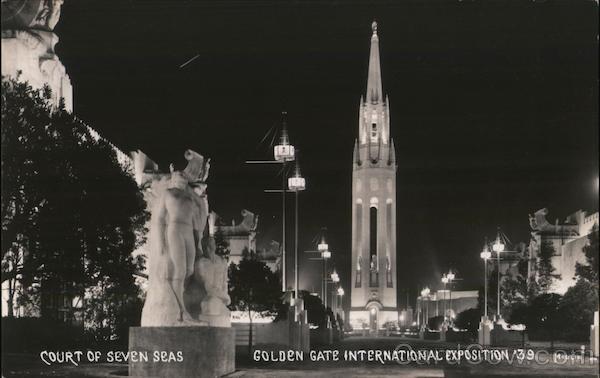 Court of Seven Seas - Golden Gate International Exposition '39 San Francisco California