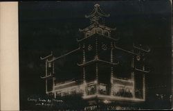 Chinatown at night Postcard