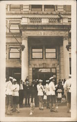 Sailors, Navy Dept. Mills Building Postcard