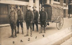 Boy Scouts of America Hiking from St. Paul to San Francisco California Postcard Postcard Postcard