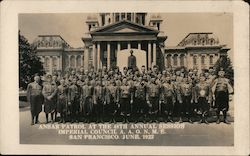Shriners ANSAR Patrol at the 48th Annual Session Imperial Council A.A.O.N.M.S Postcard
