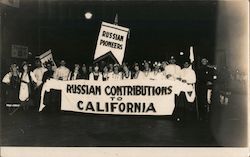 Russian Contributions to California Postcard