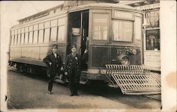 Sloat Blvd. end of line near Great Hwy. Postcard