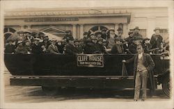 Cliff House Tour Postcard
