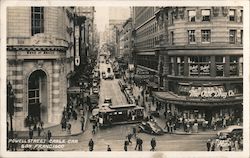 Powell Street Cable Car Postcard