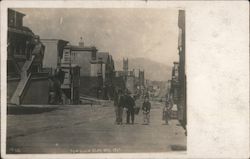Powell & Clay Street 1867 Postcard