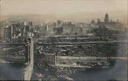San Francisco, Earthquake Postcard
