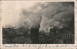 Fire of 1906 Earthquake Postcard