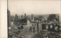 California St. Earthquake Postcard
