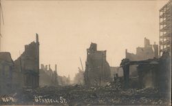Ruins - O-Farrell St. Earthquake Postcard