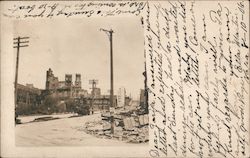 Damage from 1906 Earthquake Postcard