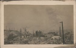 Telegraph Hill Earthquake Postcard