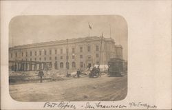 Post Office After the Earthquake Postcard