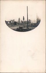 Ruins after Earthquake Postcard