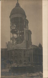 Ruins After the Earthquake and Fire Postcard