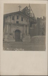 Mission Dolores Earthquake Postcard