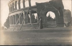 Golden Gate Park Earthquake Ruins Postcard