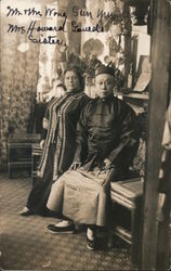 Chinese Mr. & Mrs. Wong Sun Yeu Clemens Earthquake Postcard