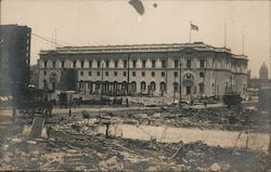 Post Office 1906 Earthquake Postcard