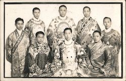 Chinese Performers Postcard