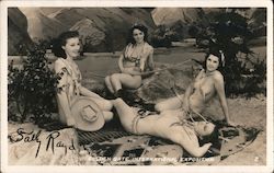 Sally Rand Nude Ranch Girls, GGIE Postcard