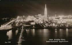 1939 Golden Gate International Exposition Postcard