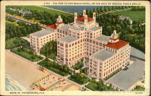 The Don Ce-Sar Beach Hotel St. Petersburg Florida