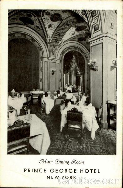 Prince George Hotel, 14 E. 28th Street New York City