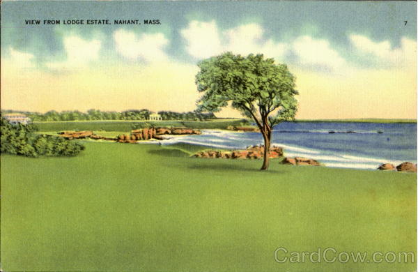 View From Lodge Estate Nahant Massachusetts
