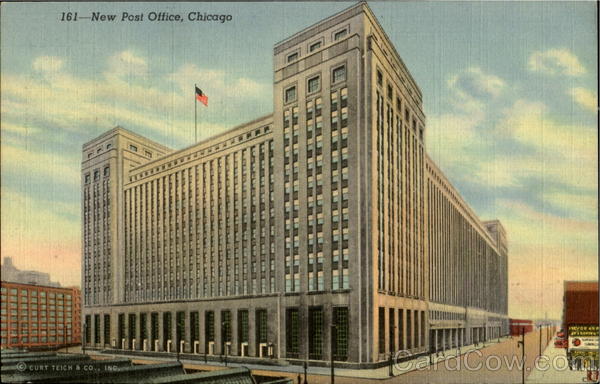 New Post Office Chicago Illinois