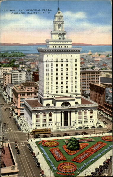 City Hall And Memorial Plaza Oakland California