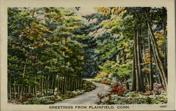 Greetings From Plainfield Connecticut