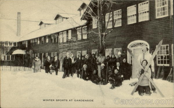 Winter Sports At Gardenside Fairlee Vermont