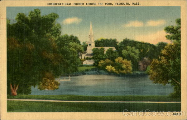 Congregational Church Across The Pond Falmouth Massachusetts