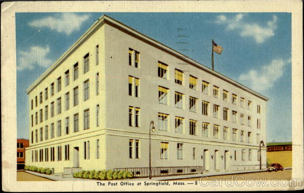 The Post Office Springfield Vermont