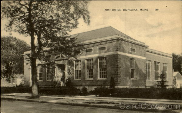 Post Office Brunswick Maine