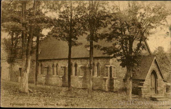 Episcopal Church Sharon Springs New York