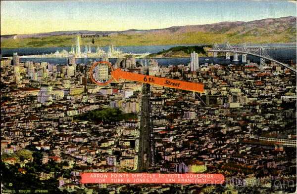 Hotel Governor, 180 Turk St San Francisco California