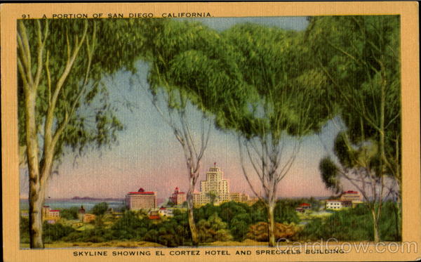 A Portion Of San Diego California