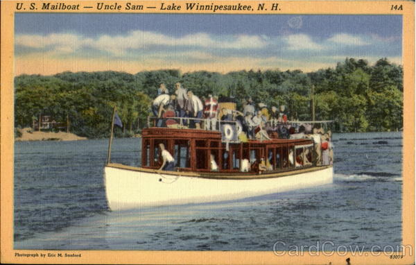U. S. Mailboat Lake Winnipesaukee New Hampshire