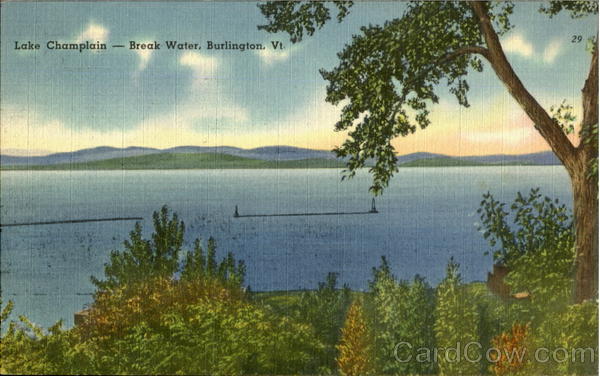 Lake Champlain Burlington Vermont