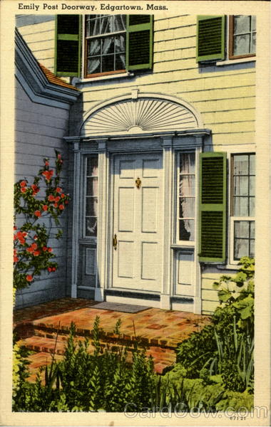 Emily Post Doorway Edgartown Massachusetts