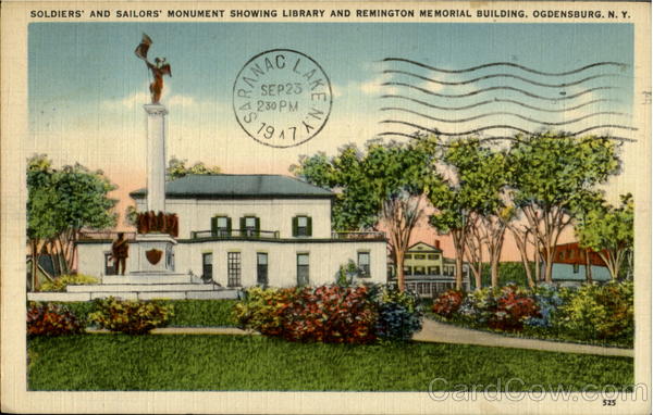 Soldiers And Sailors Monument Ogdensburg New York