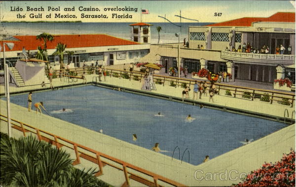 Lido Beach Pool And Casino Sarasota Florida