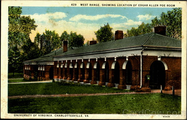 West Range, University Of Virginia Charlottesville