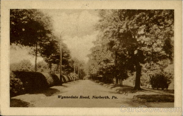 Wynnedale Road Narberth Pennsylvania