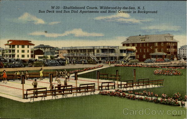 Shuffleboard Courts Wildwood-by-the-Sea New Jersey